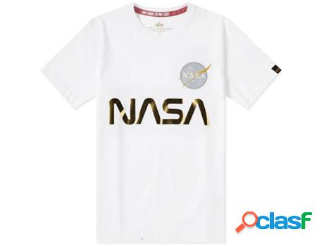 Camiseta Alpha Industries Nasa Reflective (Tam: M)