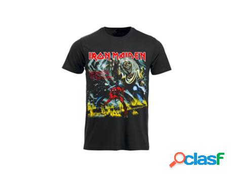 Camiseta IRON MAIDEN Number Of The Beast Infantil (Negro -