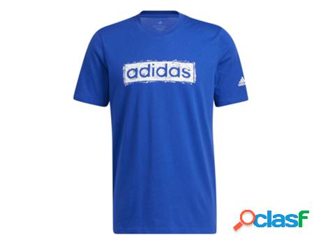 Camiseta para Hombre ADIDAS Azul (Tam: XL)