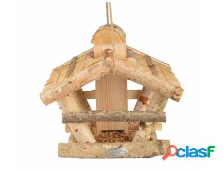 Casota de Pájaros ESSCHERT DESIGN (Madera - Marrón - 30,0