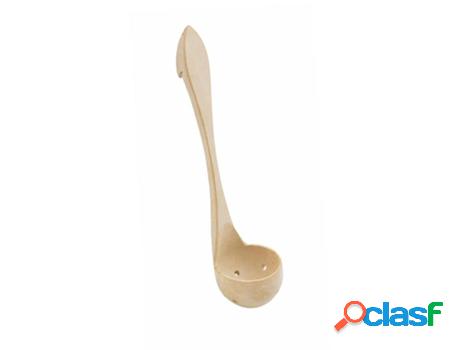 Cazo madera para aceitunas con agujeros oryx 26 cm.