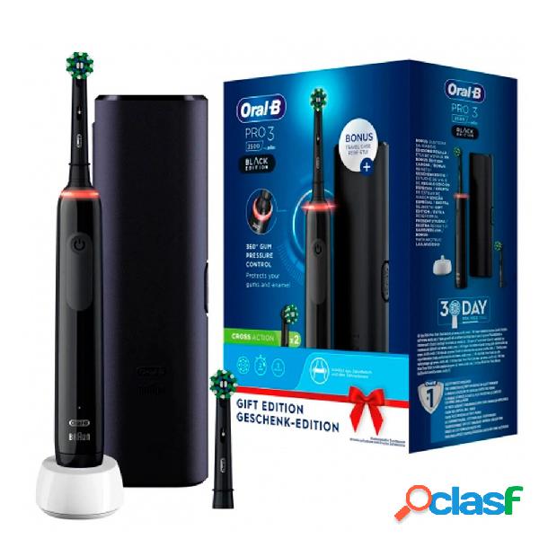 Cepillo Dental ORAL-B Pro 3 3500 Negro + Estuche