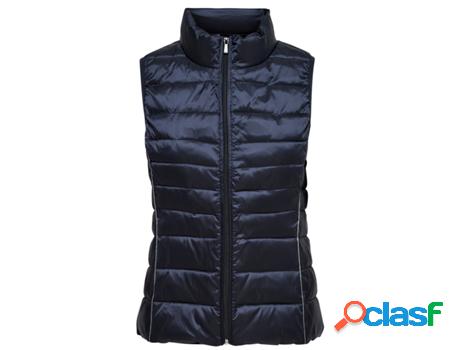 Chaleco ONLY Nylon Mujer (XS - Azul)