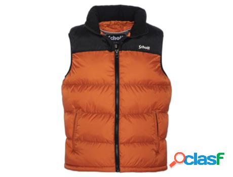 Chaleco SCHOTT Hombre (L - Naranja)