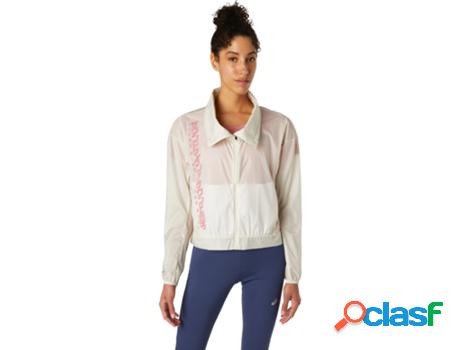 Chaqueta para Mujer ASICS Beige (Tam: XL)