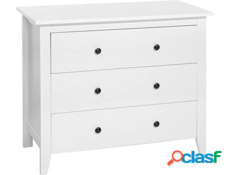 Cómoda BELIANI Torrance (Blanco - MDF -45x96x80 cm)