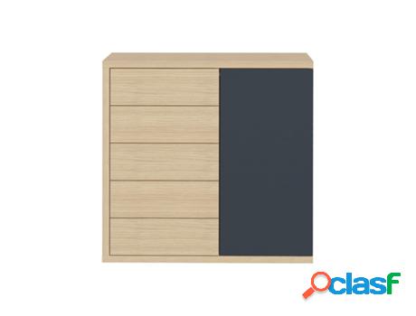 Cómoda y Puerta TEMAHOME Hugo (Tablero de partículas -
