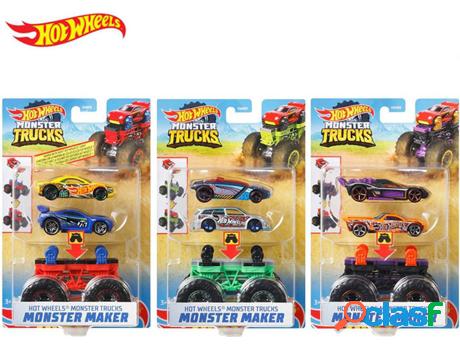 Coche HOT WHEELS Monster Truck Sort. Monster Maker (Edad