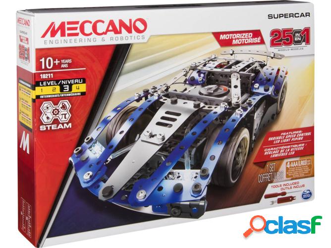 Construcción SPIN MASTER Meccano 25 - Modelset Super Car