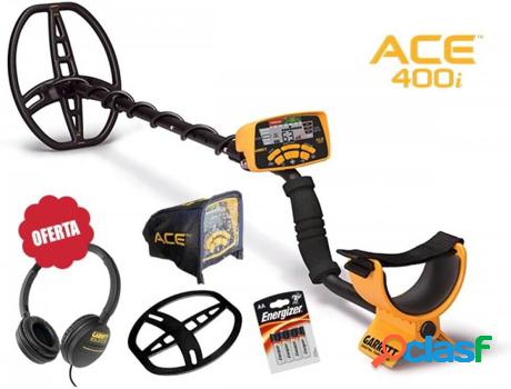 Detector de Metales GARRETT ACE 400i + Promo POINTER