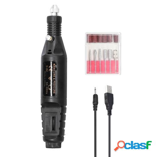 Fuentes de alimentación USB Mini amoladora eléctrica de