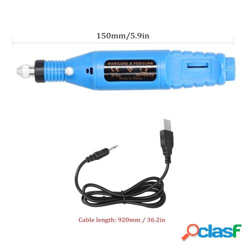 Fuentes de alimentación USB Mini amoladora eléctrica de