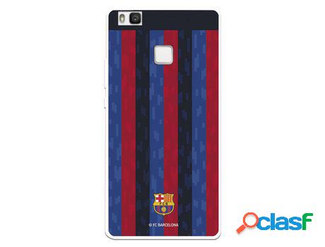 Funda Para Huawei P9 Lite Del Fc Barcelona Fondo Rayas
