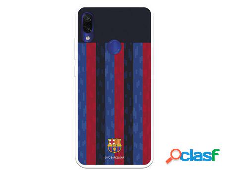 Funda Para Xiaomi Redmi Note 7 Del Fc Barcelona Fondo Rayas