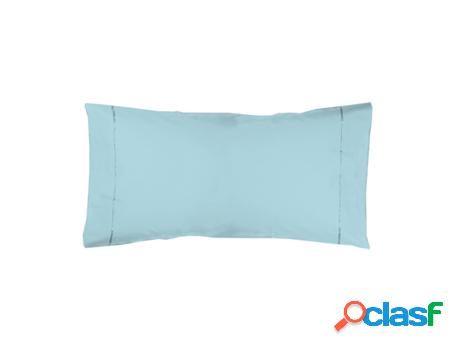 Funda de Almohadas SOKIOS Liso (45 x 170 - Algodón - Azul)