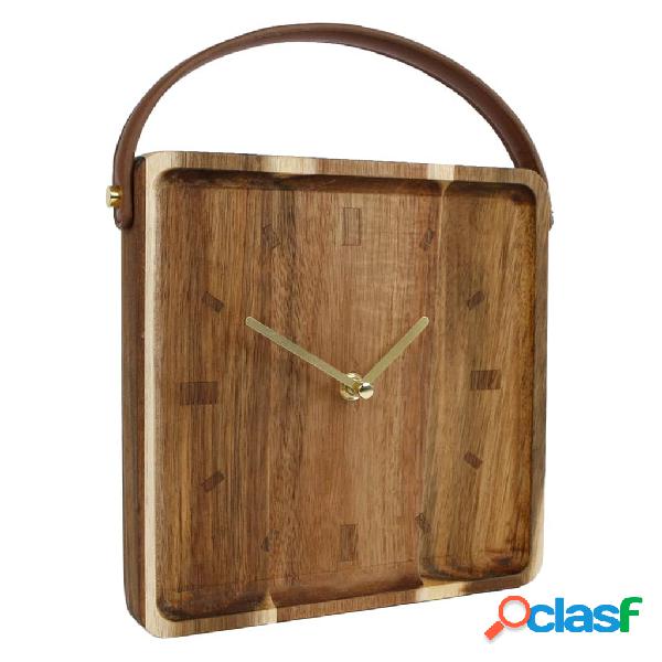 Gifts Amsterdam Reloj de pared Vienne madera marrón L