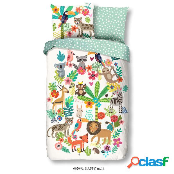 Good Morning Funda de edredón para niños Happy 140x200/220