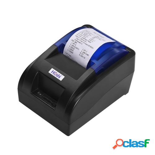 HOIN Impresora térmica portátil de recibos de 58 mm con