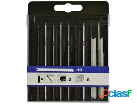 Hojas sierra t/black 10 ud. est-10
