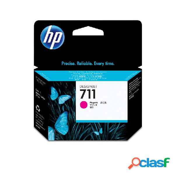 Hp 711 Cz131a Cartucho Magenta Hp Designjet