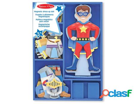 Jogo de Mesa MELISSA & DOUG Billy Magnetic Wooden Dress-Up