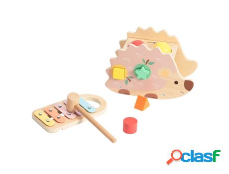 Juego Didáctico CLASSIC WORLD (Madera - Beige - 22.9 x 11.8