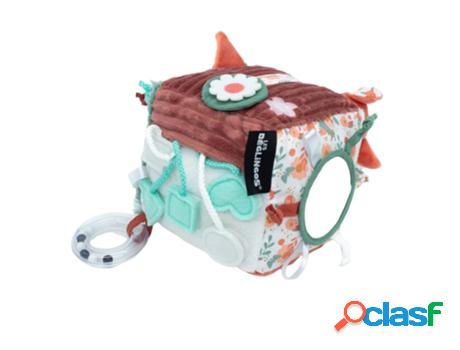 Juego Didáctico LES DÉGLINGOS (Polyester - Rosa - 14 x 14