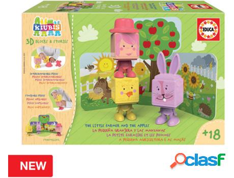 Juego Educativo EDUCA The Kiubis El Pequeño Granjero y las