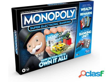 Juego Educativo HASBRO Monopoly Super Electronic Banking