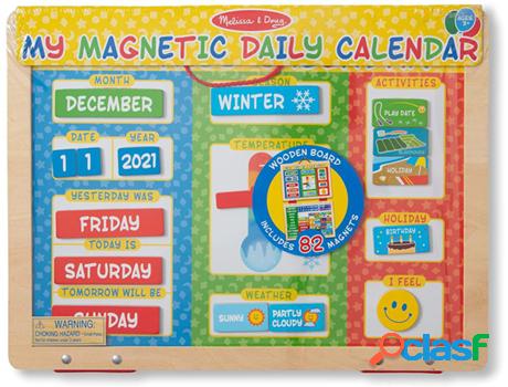 Juego Educativo MELISSA & DOUG (Madera - Beige - 30.48 x