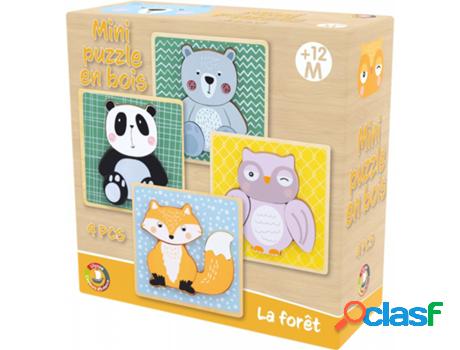 Juego Educativo ULYSSE (Madera - Beige - 15 x 15 x 1,5 cm)