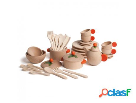 Juego Tradicional ERZI (Madera - Beige - 21,4 x 21,4 x 22