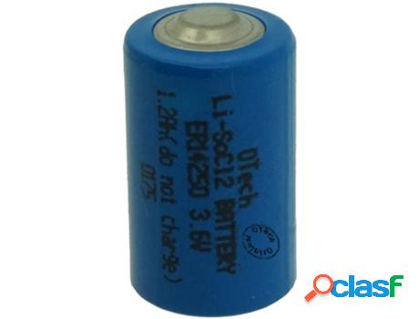 Juego de 2 Pilas OTECH Li-SoCl2 Type ER14250 para detecteur