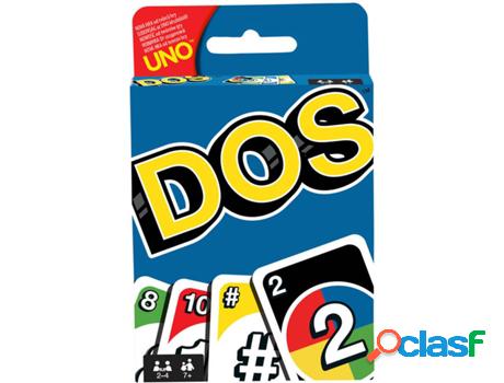 Juego de Cartas MATTEL Uno Dos Cartas (Edad Mínima: 7 Años