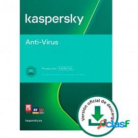Kaspersky Anti-virus 1 Pc 1 Año 2022 Licencia