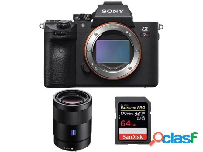 Kit Cámara SONY Alpha 7R III + SEL 55mm F1.8 ZA