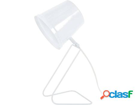 Lámpara de Mesa TOSEL Factory (Blanco - E27 - Máx. 40W -