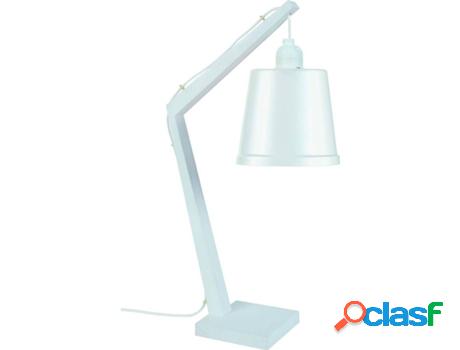 Lámpara de Mesa TOSEL Kran Factory (Blanco - E27 - Máx.