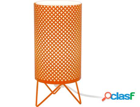 Lámpara de Mesa TOSEL Stockholm (Naranja - E27 - Máx. 40W