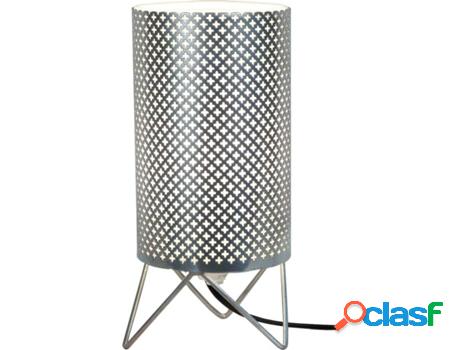 Lámpara de Mesa TOSEL Stockholm (Plateado - E27 - Máx. 40W