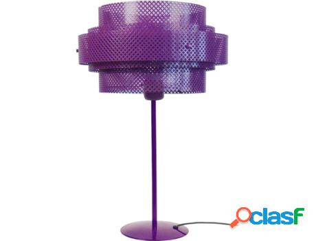 Lámpara de Mesa TOSEL Stockholm (Violeta, Violeta