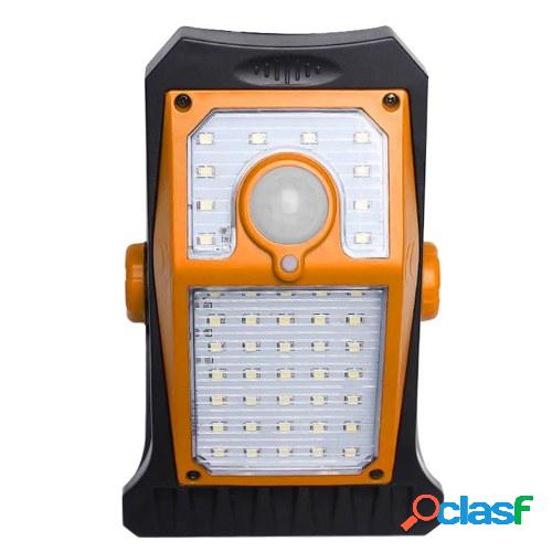Lámpara de pared con marco de color de energía solar