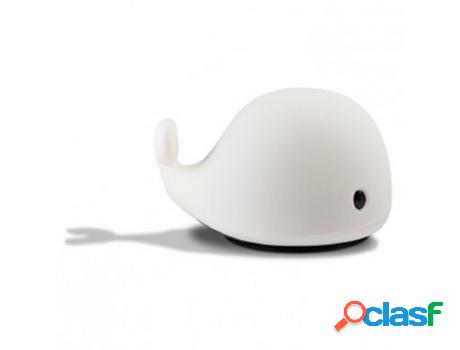 Luz Quitamiedos LITTLE L (Silicona - Blanco - 14,6 x 11,1 x