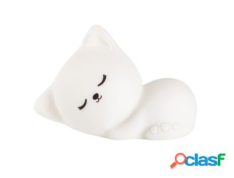Luz Quitamiedos LITTLE L (Silicona - Blanco - 16 x 8 x 10,5