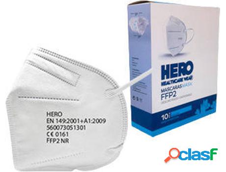 Mascarilla de Protección HERO HEALTHCARE WEAR FPP2 NR (10