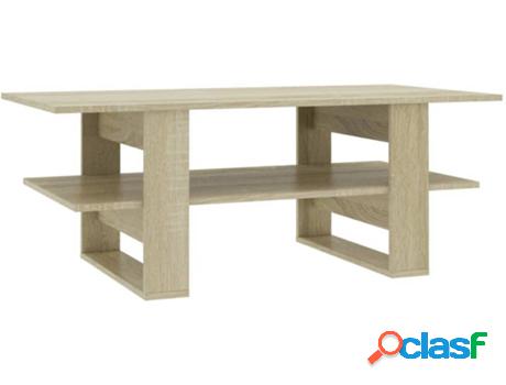 Mesa VIDAXL 800543 Castaño (Madera aglomerada - 110 x 55 x
