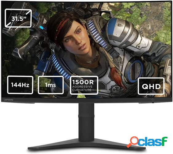 Monitor 31.5" Lenovo G32QC-10 Curvo