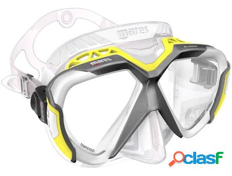 Máscara MARES Má Cara X Wire Amarillo Clear