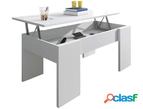 Mueble de Apoyo HOMESOUTH Blanco (Melamina - 90 x 45,3 x 50