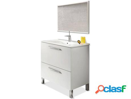 Mueble de Baño ARKITMOBEL (Blanco Brillo - Melamina - 80 x